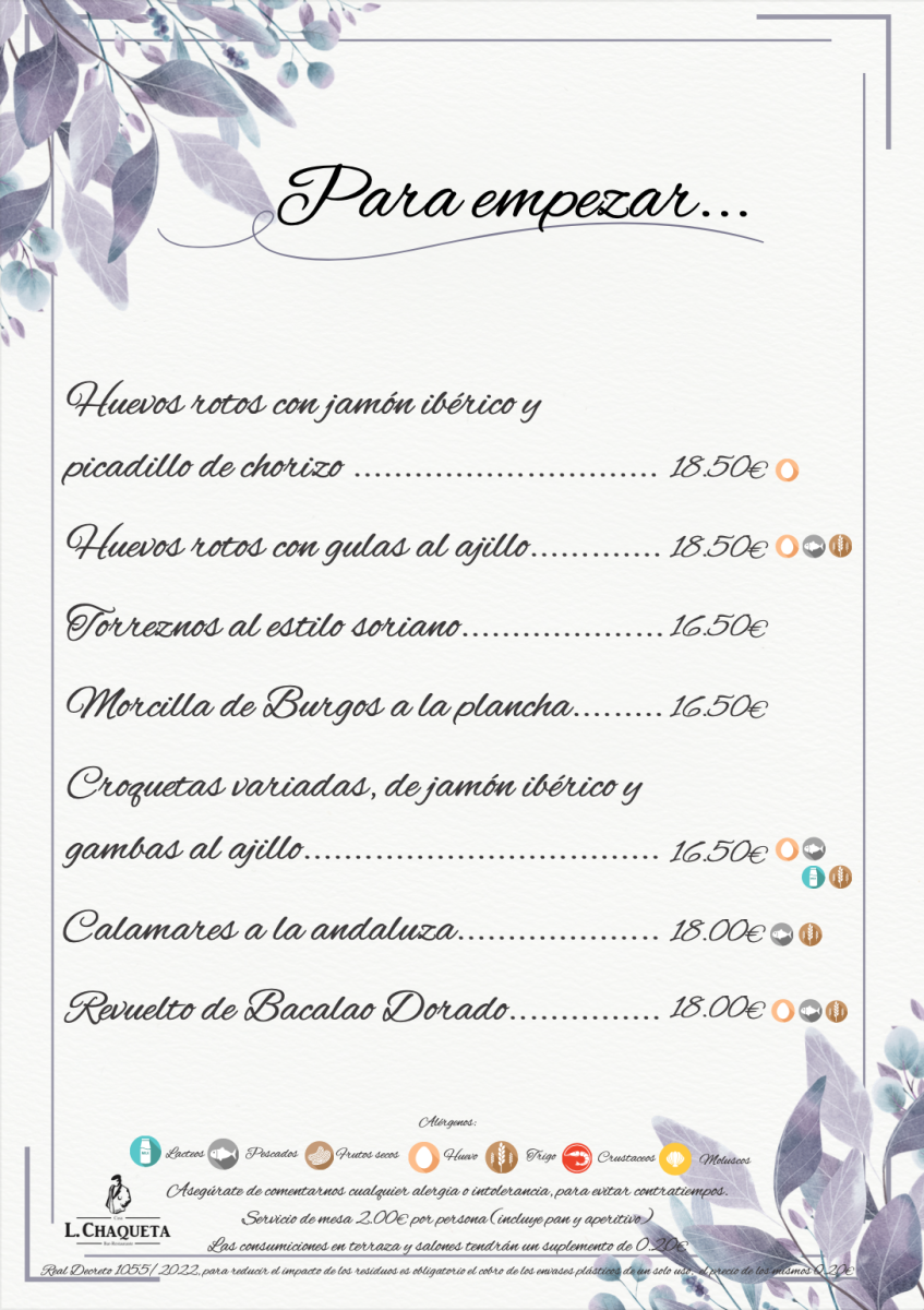 para empezar