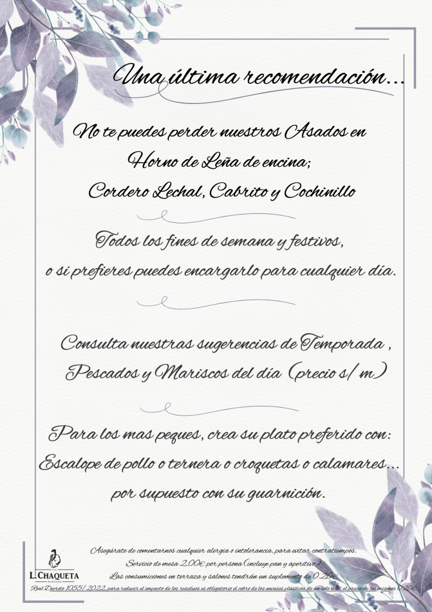 Recomendación